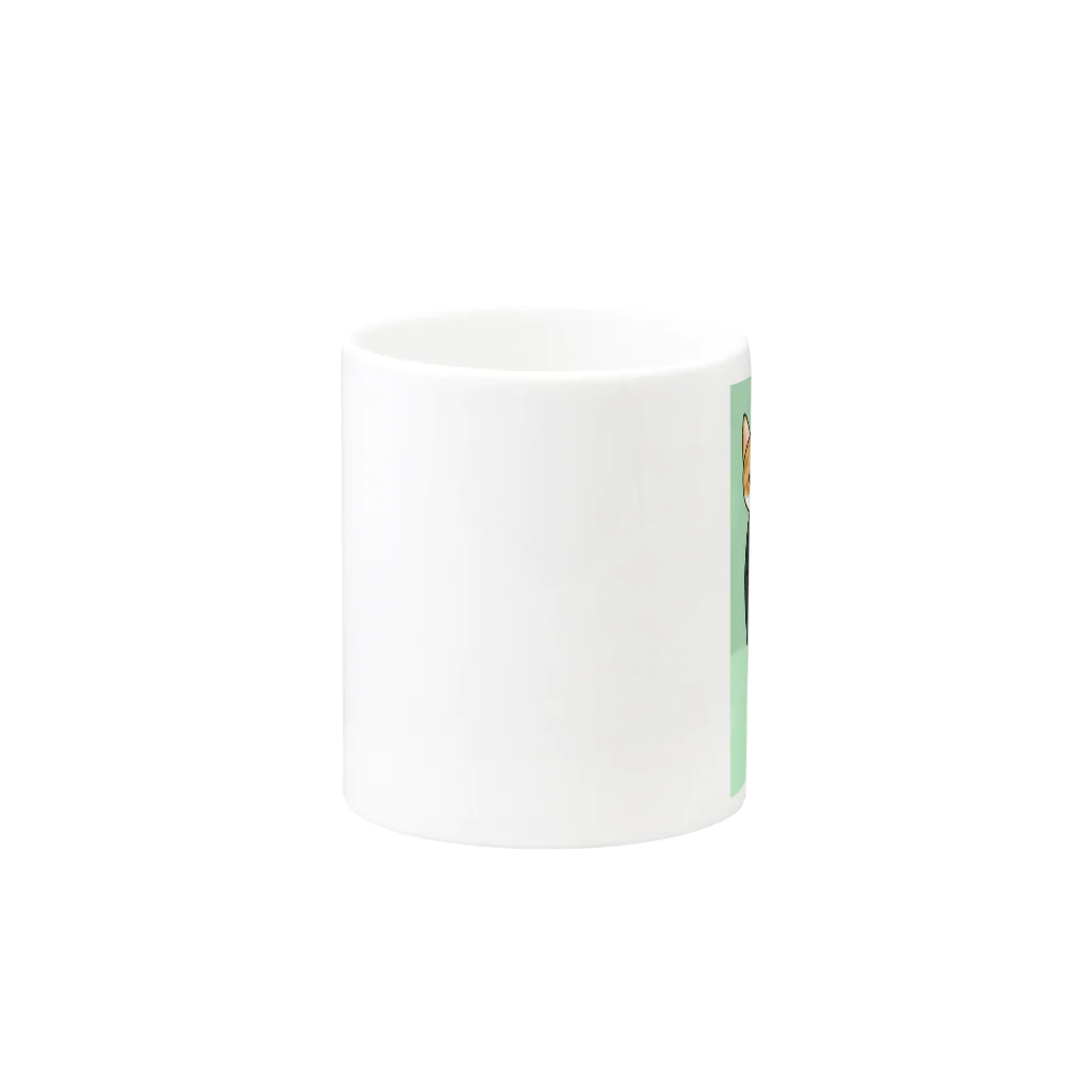 4696necoのみっちゃの入学祝い Mug :other side of the handle