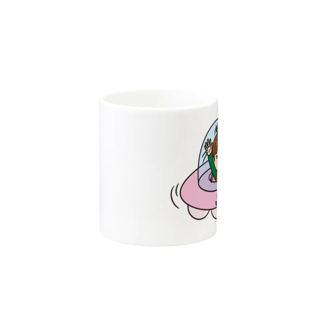 おいどんのおいちゃん星に帰る Mug :other side of the handle