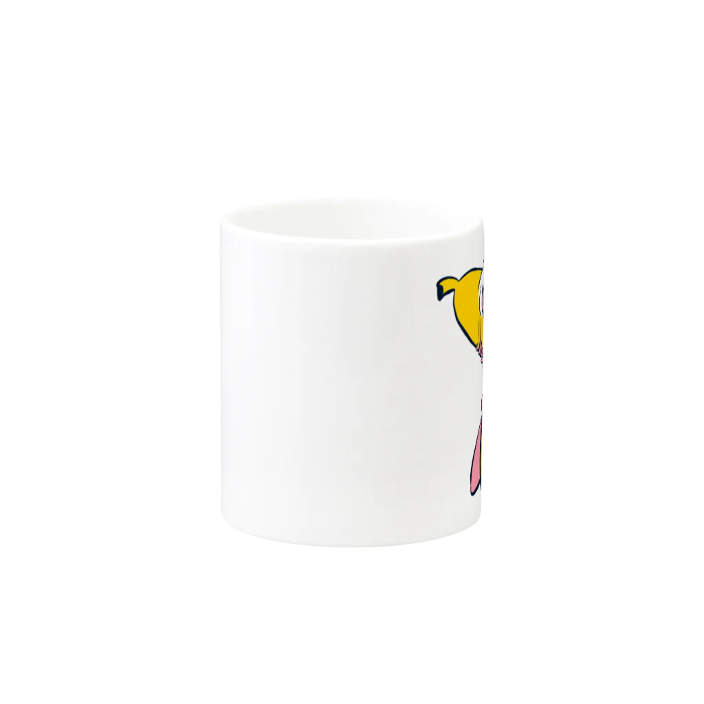 HO NO JIのバナナchiho Mug :other side of the handle