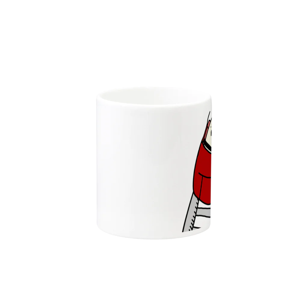 ＋Whimsyの絶叫らっきょう Mug :other side of the handle