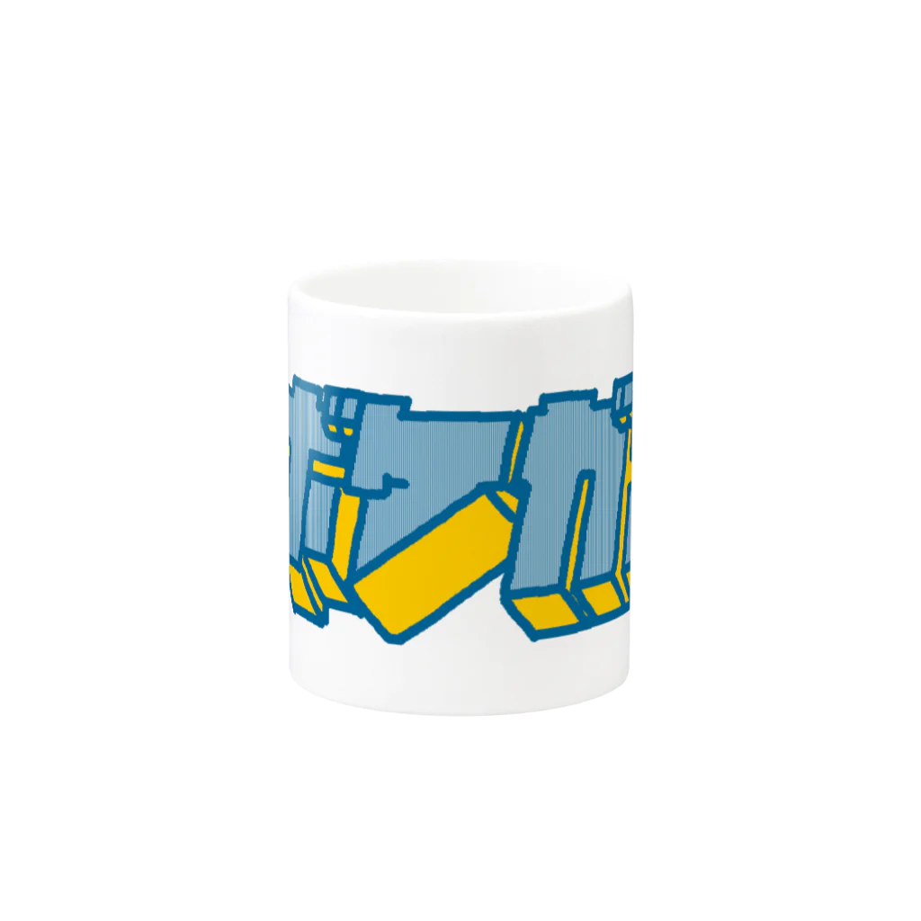 とぼけがおのhiscore tobokegao logo normal Mug :other side of the handle