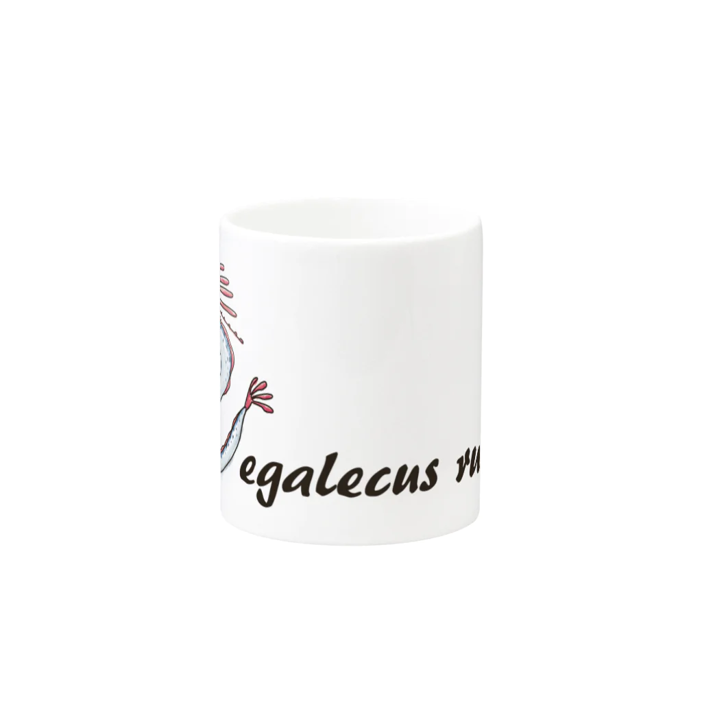 ぺんぎん丸のもっと！リュウグウノツカイ-Regalecus russelii- Mug :other side of the handle