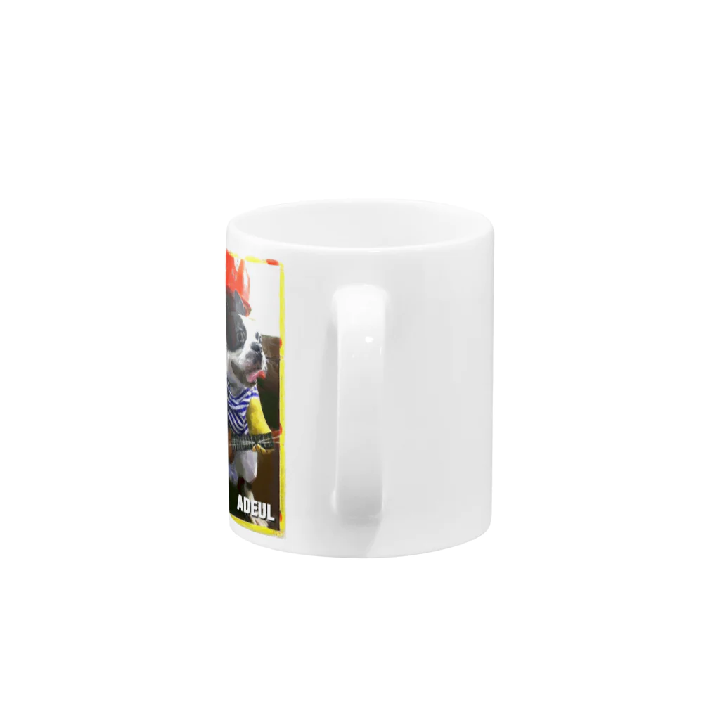 ６９WORKSのadeul  Mug :handle