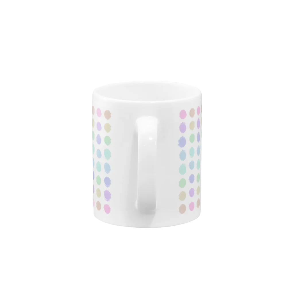 coolmeのcolorful * dot Mug :handle