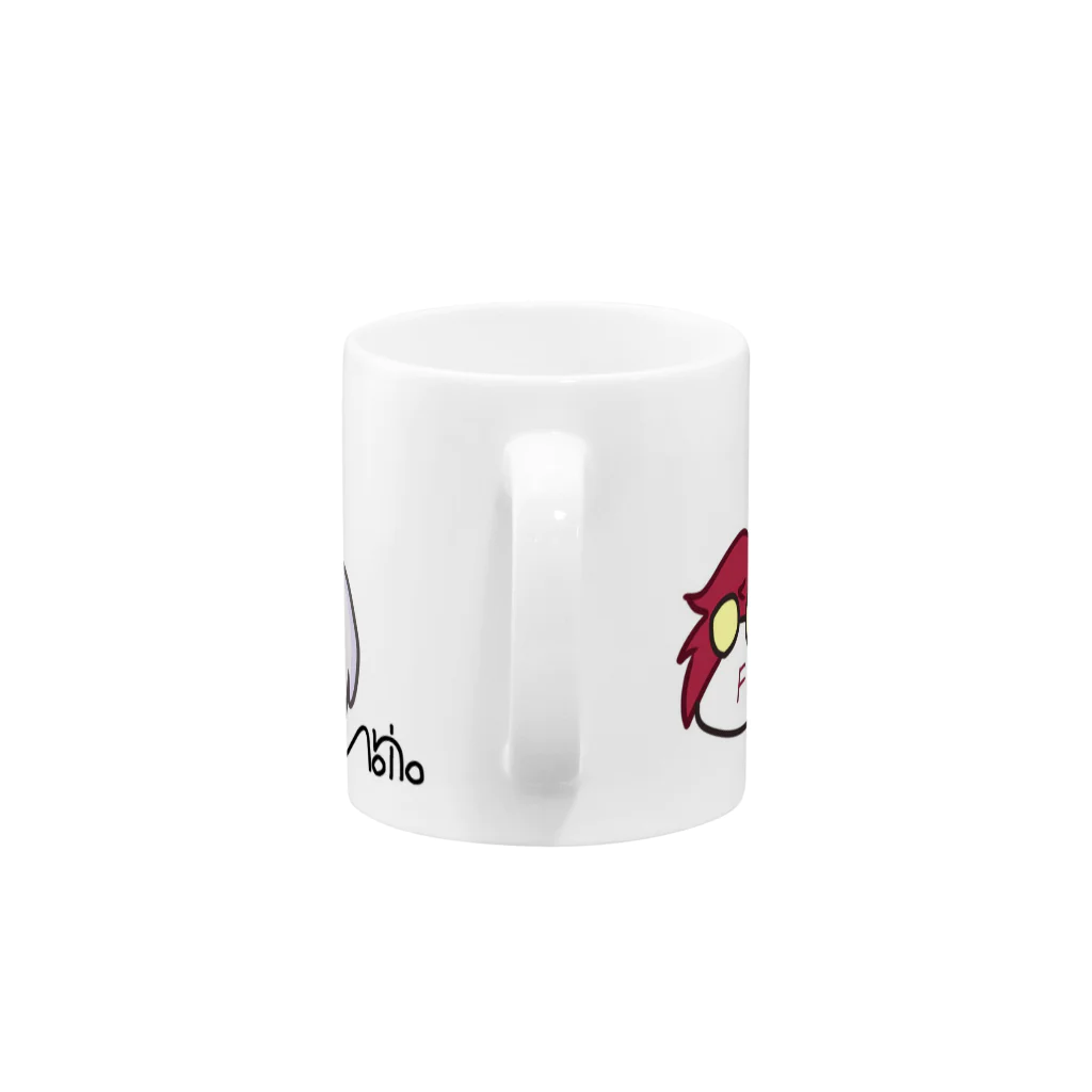 Aoiro／青色のFASカップ Mug :handle
