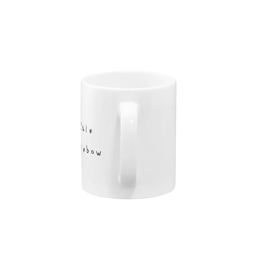 Panic JunkieのNo Rain, No Rainbow Mug :handle