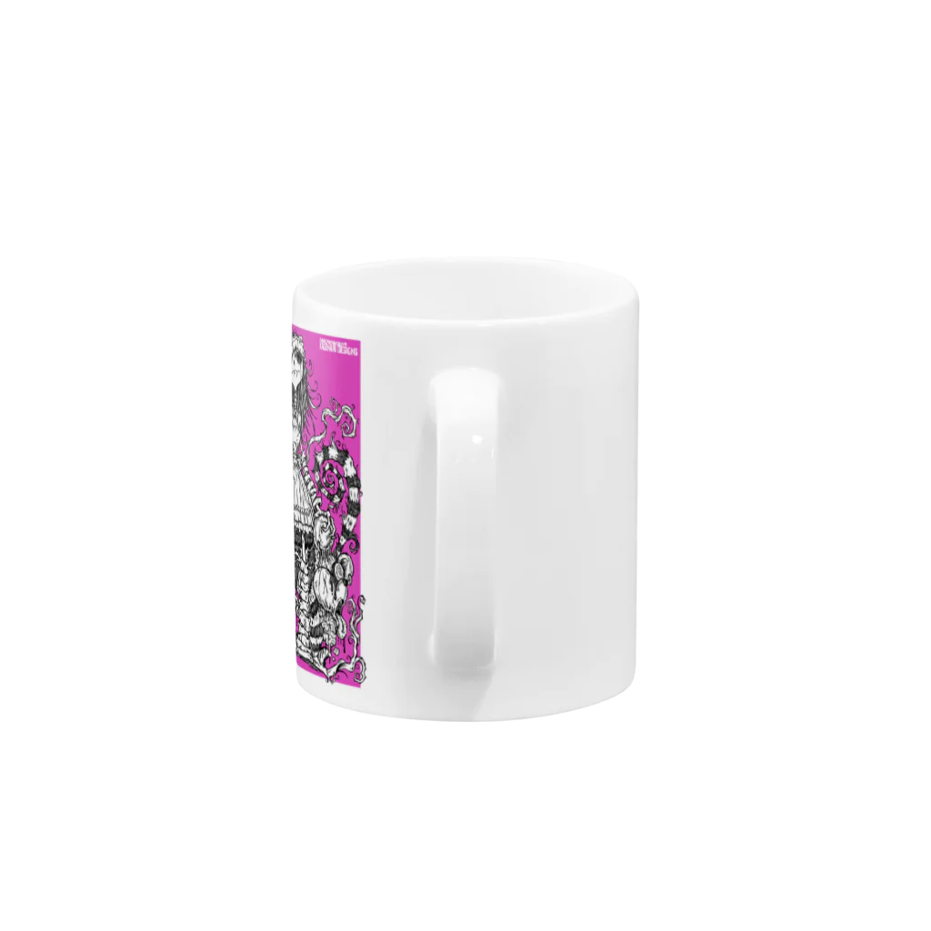 KAGEMARU ARTのUNDEAD ALICE Mug :handle