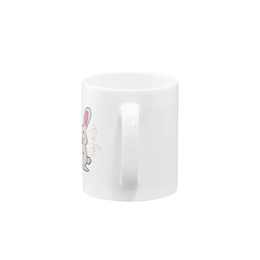 やきそばぱんのぶさいくうさぎ Mug :handle