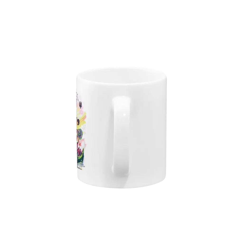 Gemo こうだともこの怪獣グオグオ Mug :handle