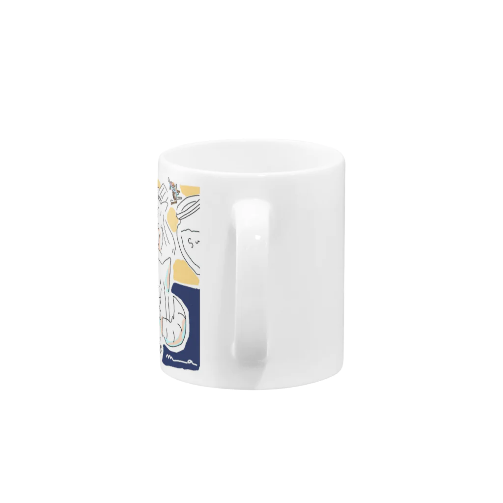 てんぷらのねこたん Mug :handle