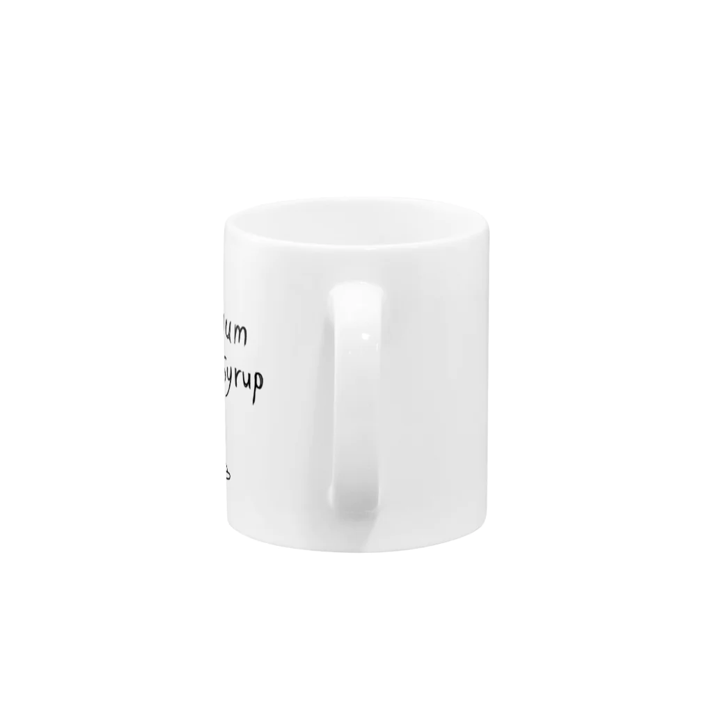 gumsyrup_infoのgumSyrupグッズ(カップつき) Mug :handle