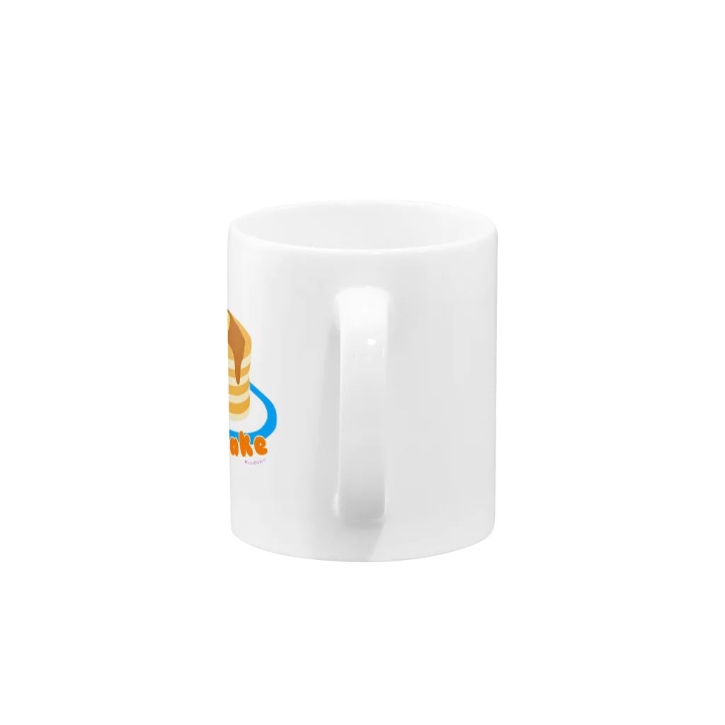 Mona♡ChirolのMonaくんのホットケーキ Mug :handle