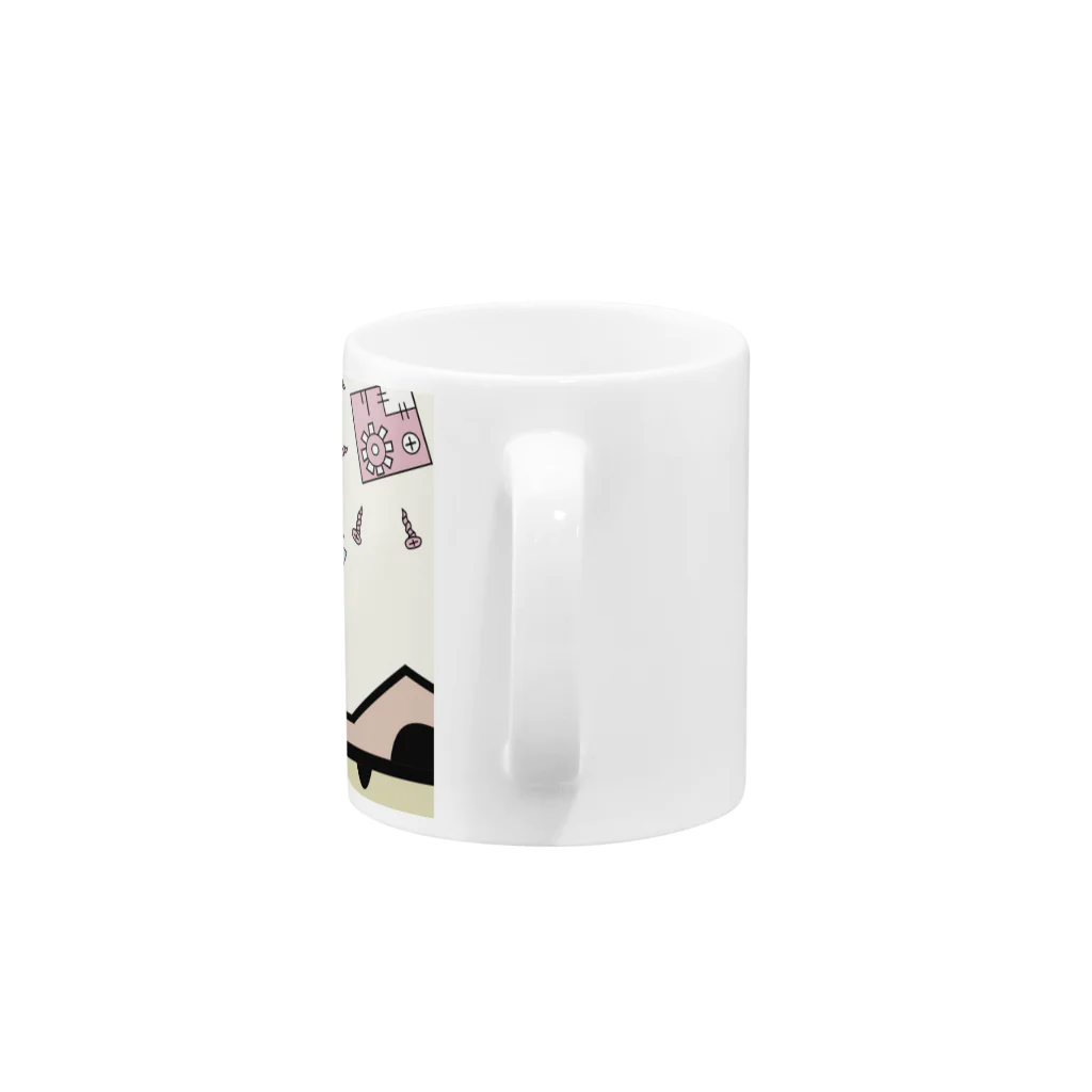 imaのガラクタワールド Mug :handle