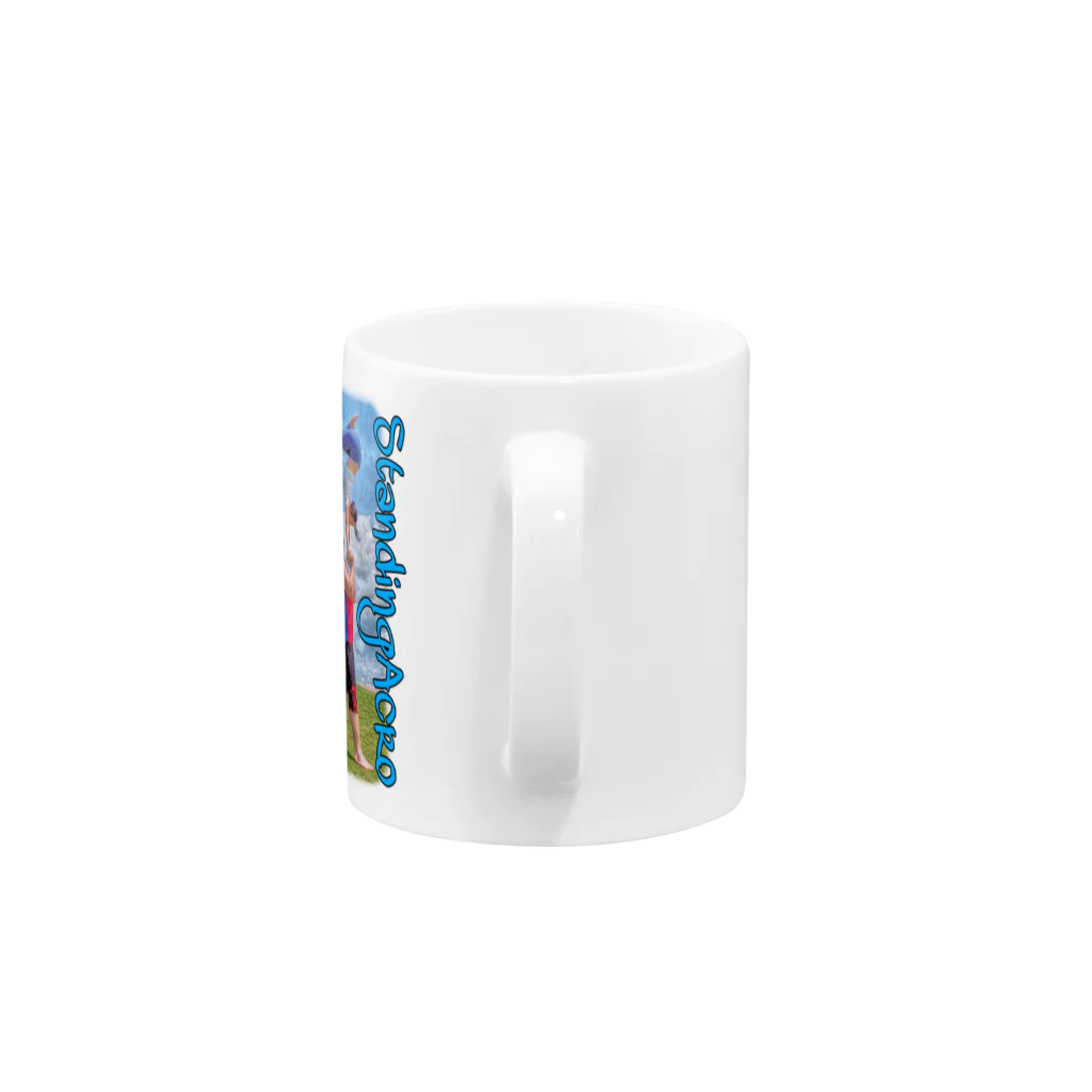 JuggernautCheerのAcroyoyogis StandingAcro7 Mug :handle