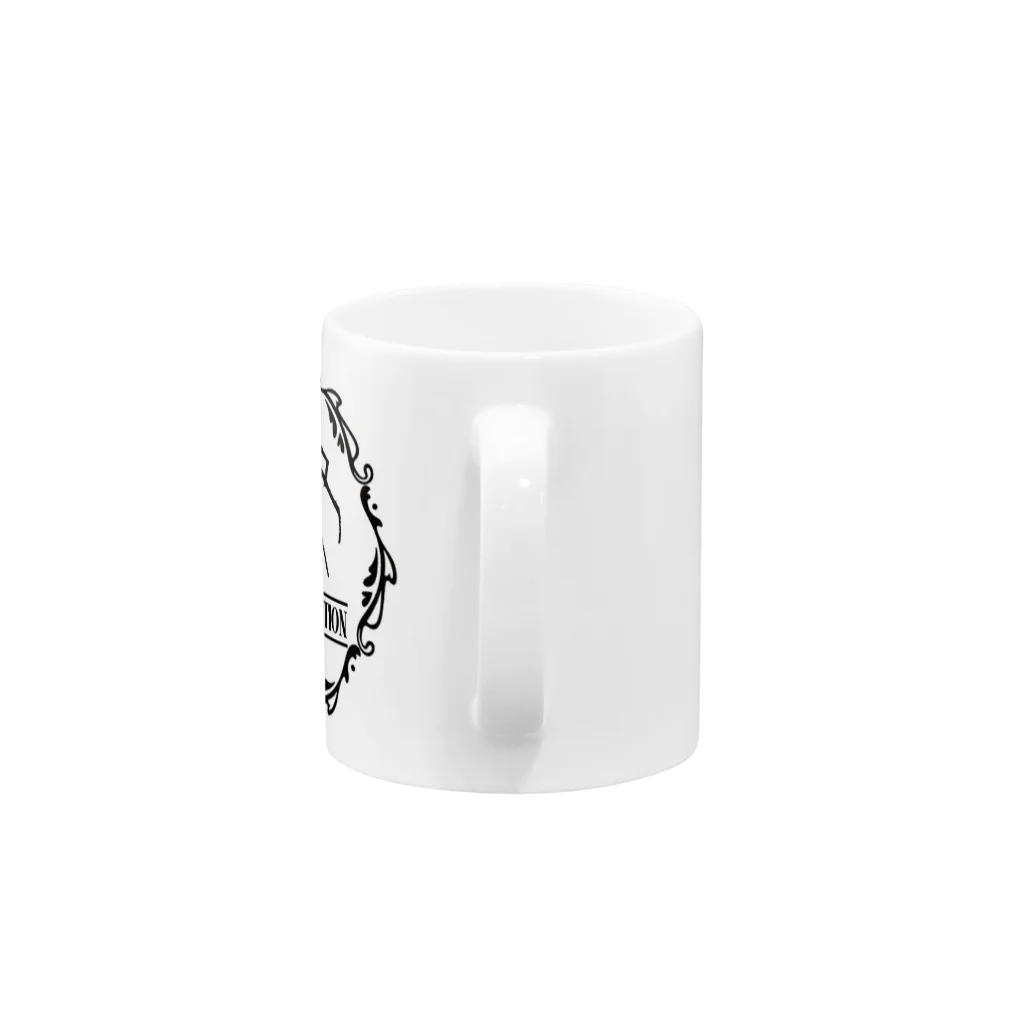 BLACK EVOLUTIONの蜘蛛【ver.1】 Mug :handle