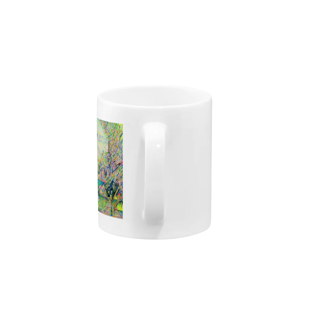 YOSHI-HEY ARTの静寂 Mug :handle