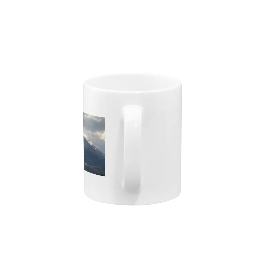 マロンの景色を求めて癒しを Mug :handle