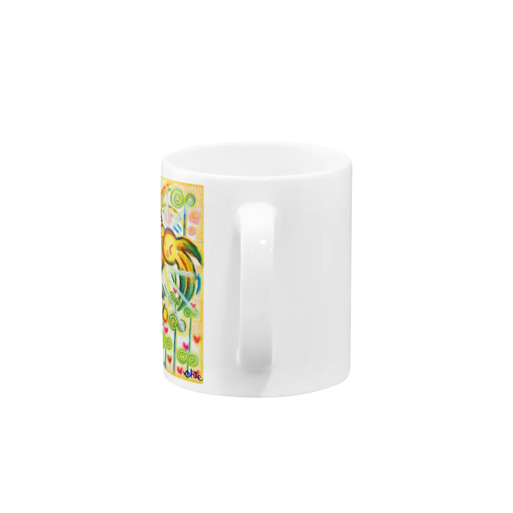 Botan Riceの芽吹くペリ Mug :handle