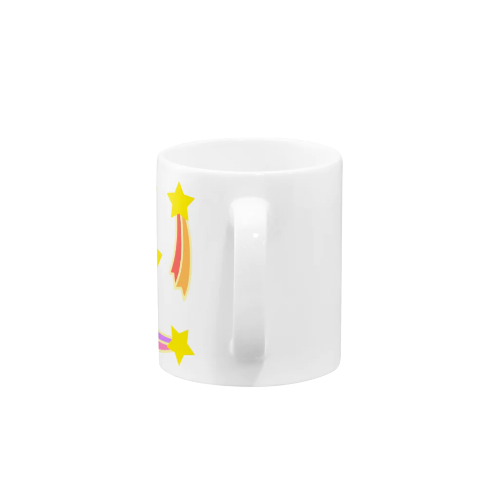 武者小路夕桐の流れ星 Mug :handle