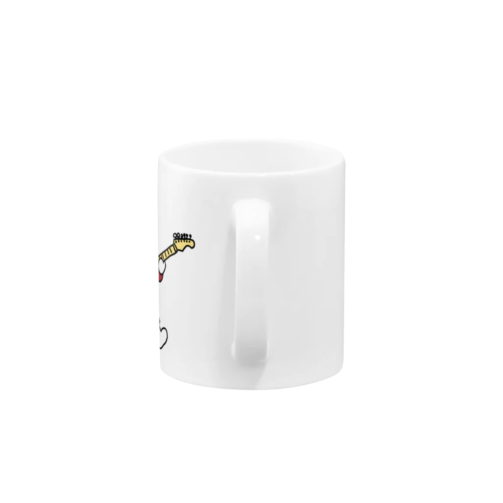 踊るこどもたちの夢はロックスター Mug :handle