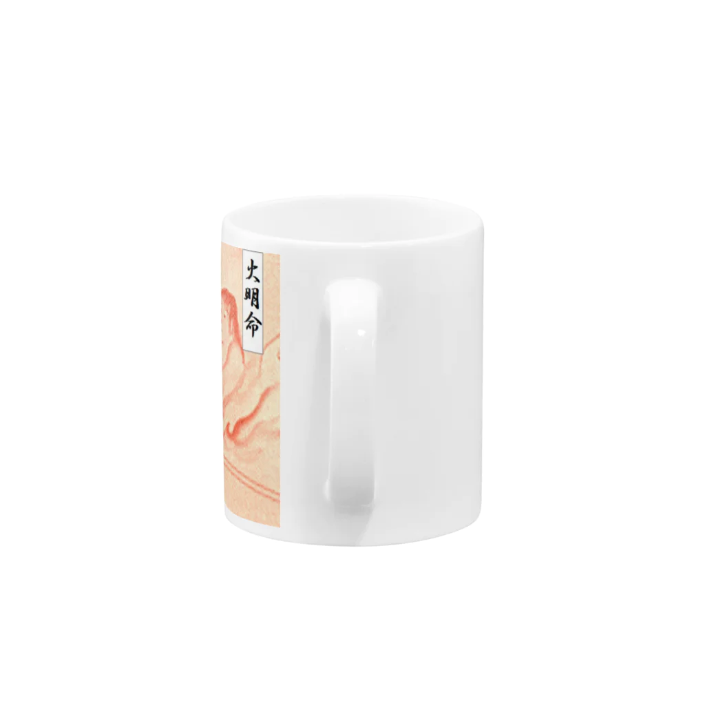 (ともくん)グッズ販売ページの児湯郡のルーツ(火明命)日用グッズ Mug :handle