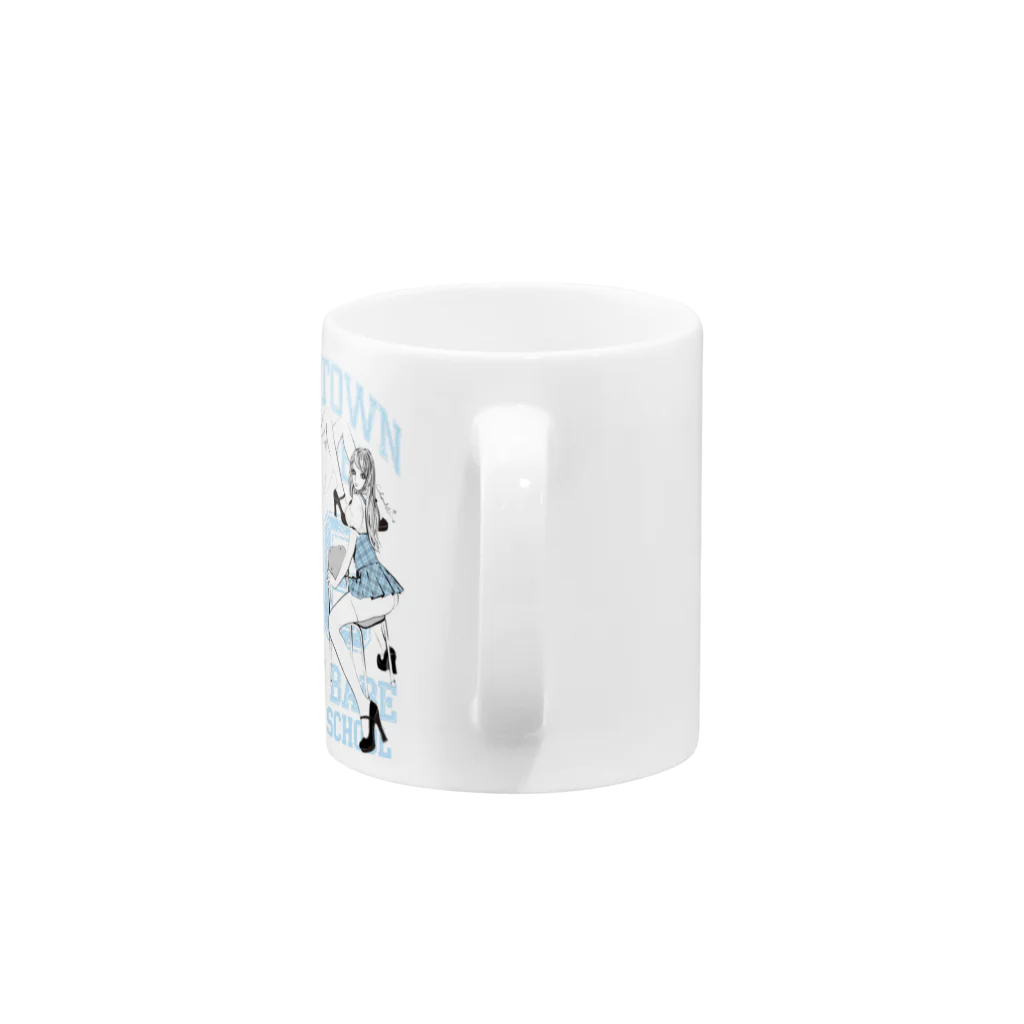 loveclonesのNAUGHTY SCHOOLGIRLS 0560 B柄 Mug :handle