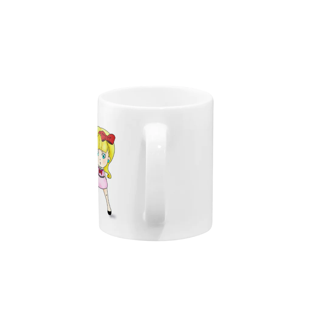 manekiのキャバ嬢❤もえたん Mug :handle