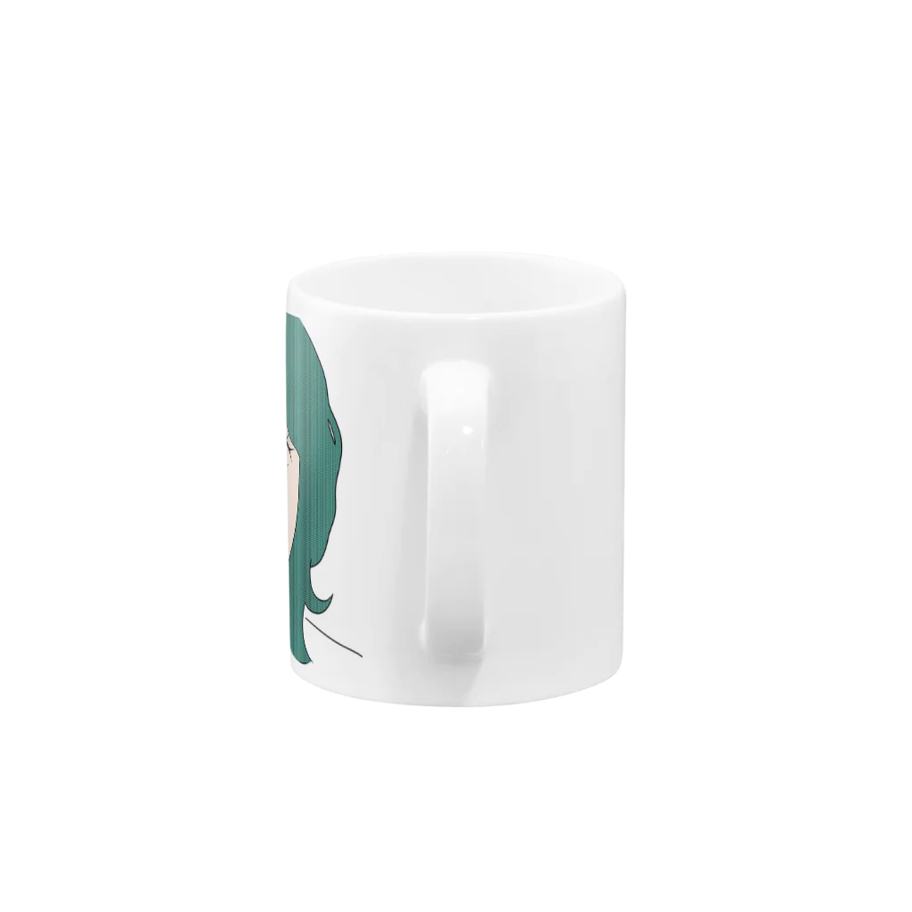 さくさくのFACE Mug :handle