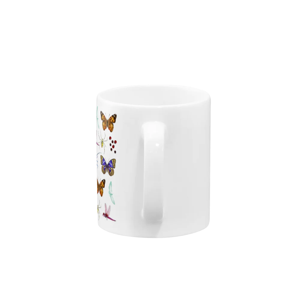 Rebirth－グッツショップ－の虫の柄 Mug :handle