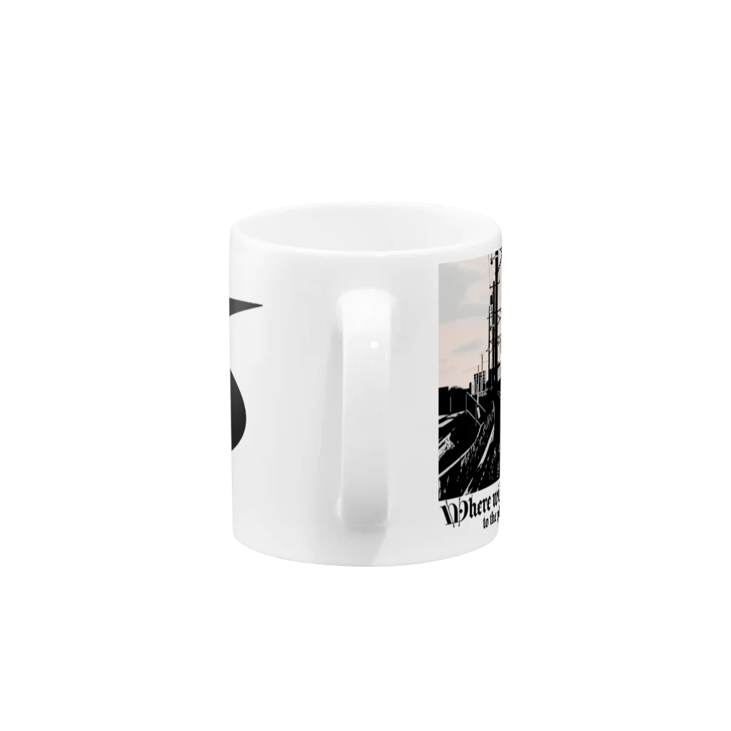 瀬戸急電鉄公式グッズショップの週末はどこ行こう１ Mug :handle