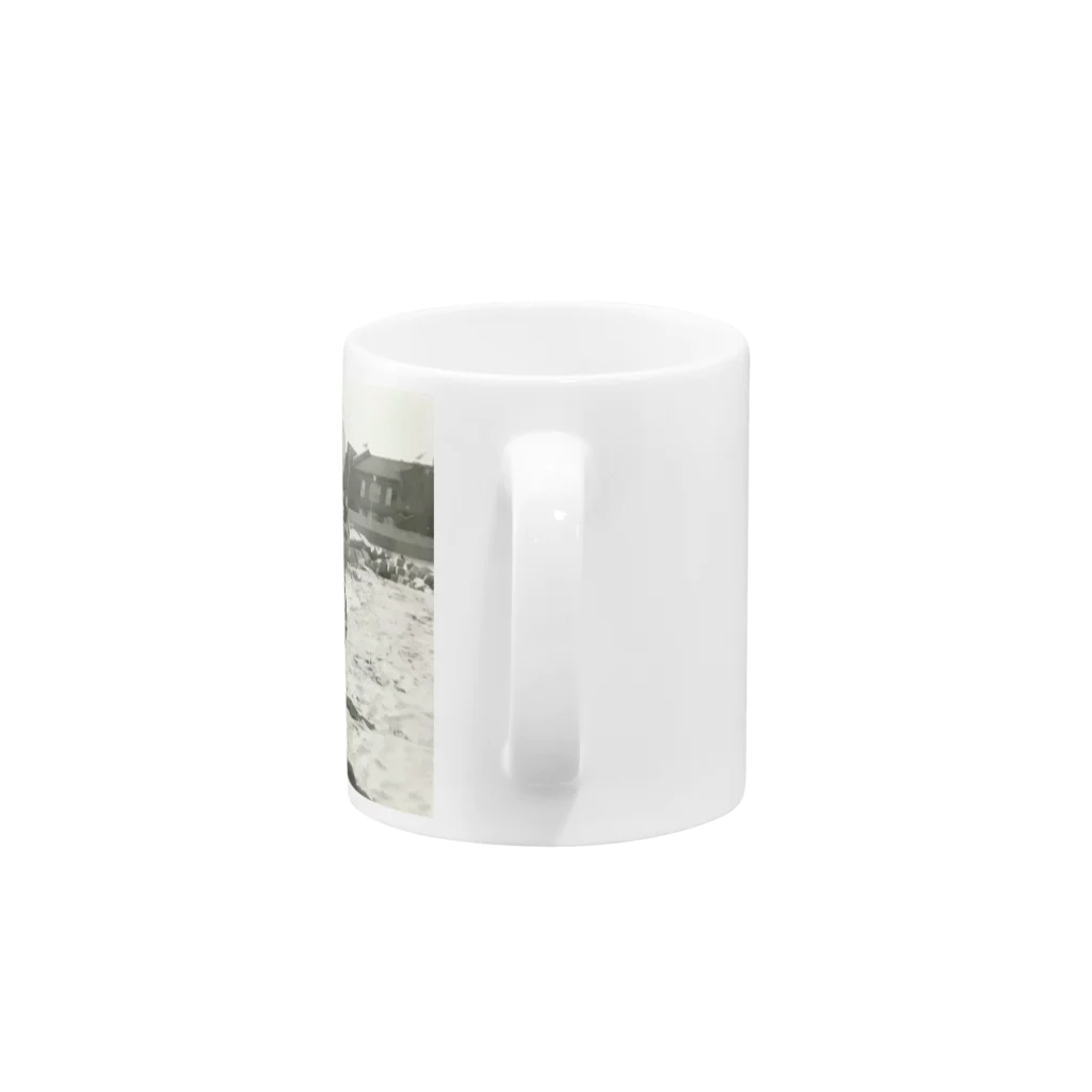 パディントンのミヨ子のサマーバケーション Mug :handle