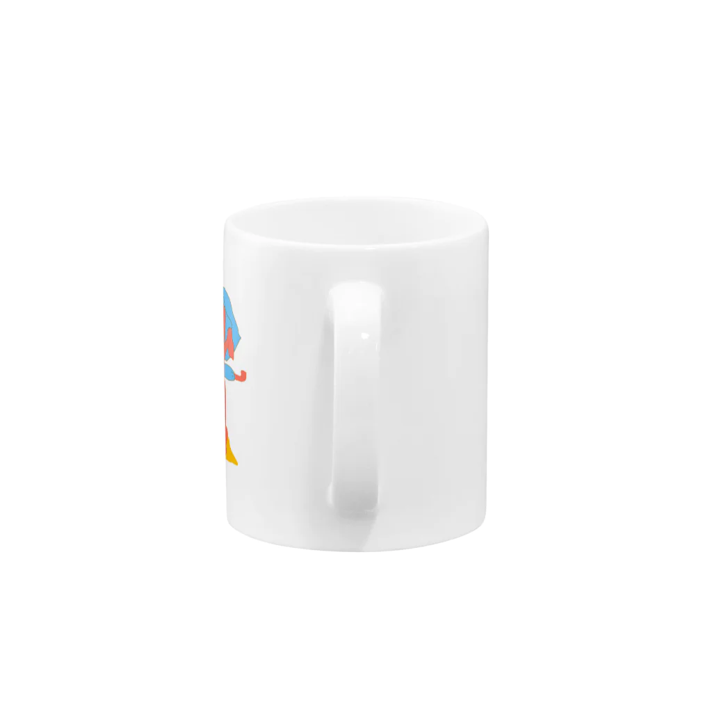 ぶるぶるふるえるのぱんつ Mug :handle