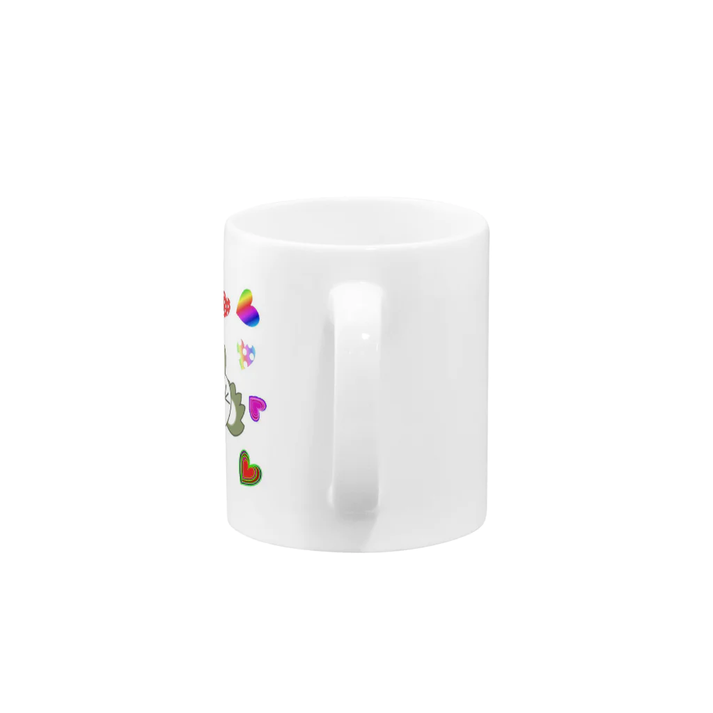 sparklerEのゴロンあにまる(コアラ) Mug :handle