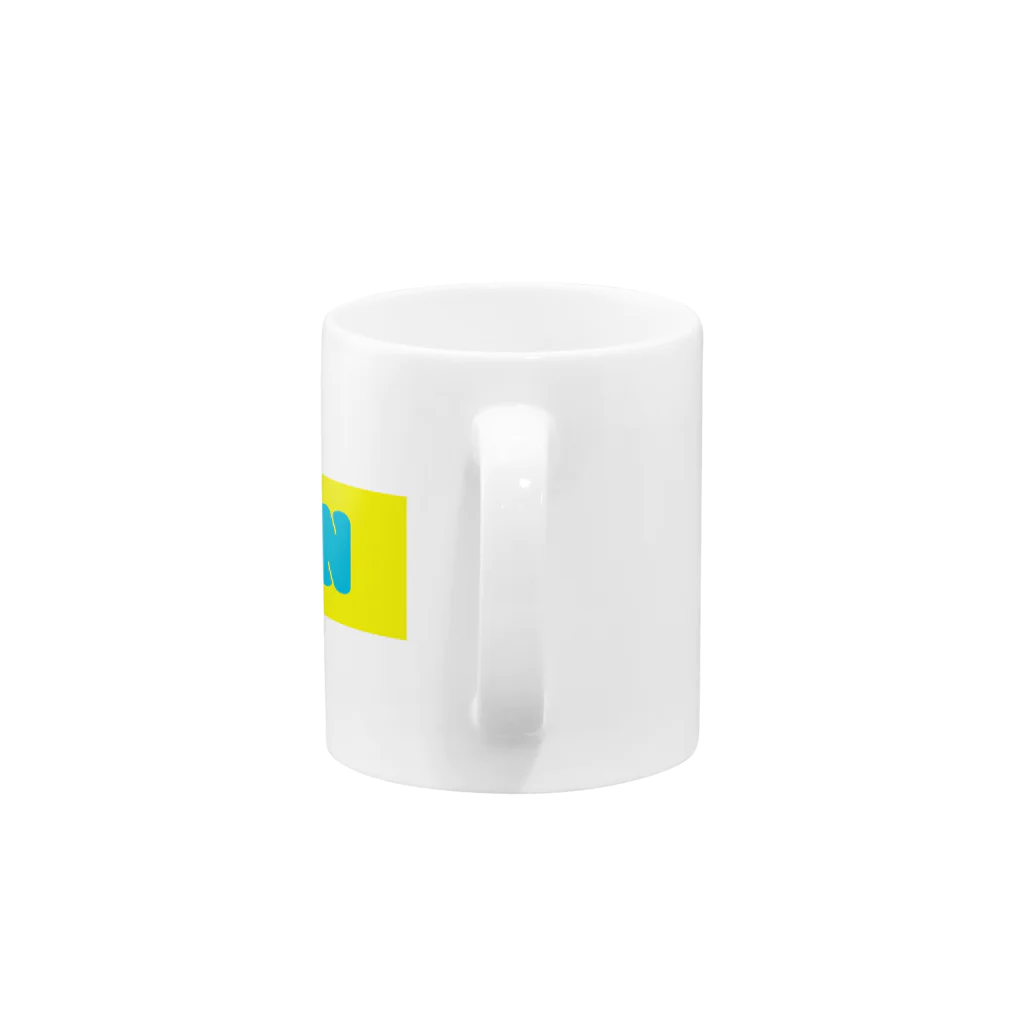 やめん。s Storeのやめん。BOXロゴシリーズ Mug :handle