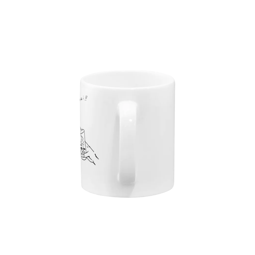 airistoreのPEACEKANPAI！－改ー Mug :handle