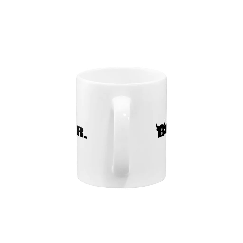 BUFFALO SOLDIER のBUFFALO SOLDIER WHITE BOX Mug :handle