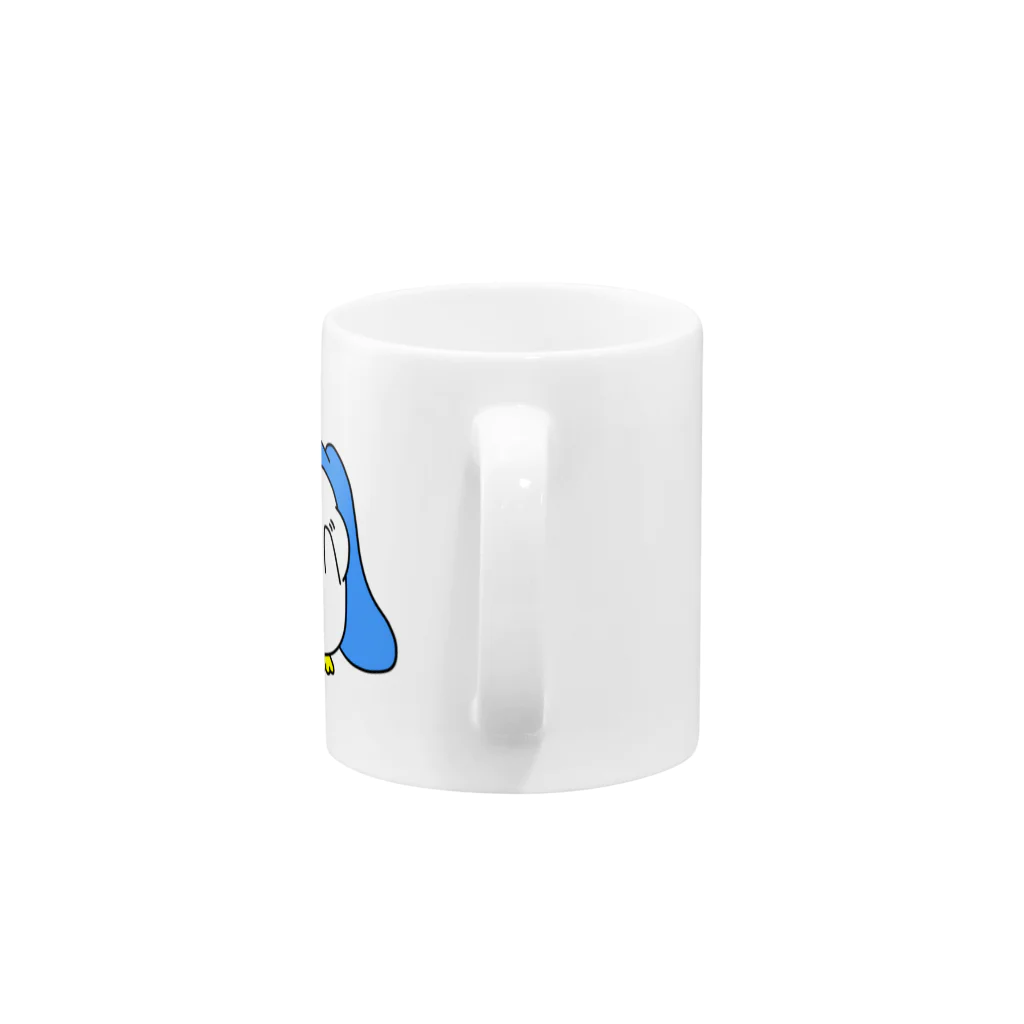 ぺんぺんぺんきちのぷにぷにQペンギン Mug :handle