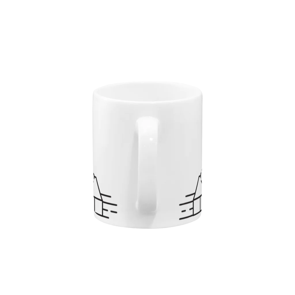 オリジナルの靴 Mug :handle