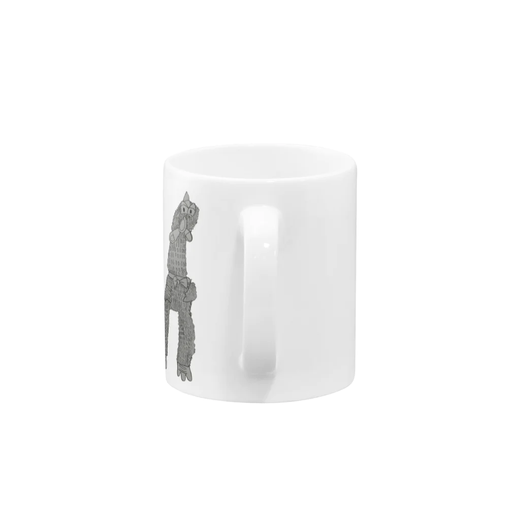 takarakunのgoose bumps Mug :handle