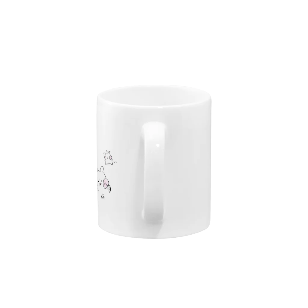 ときめきの魔女まっぴーのべろべろファンサうさぎういるす Mug :handle