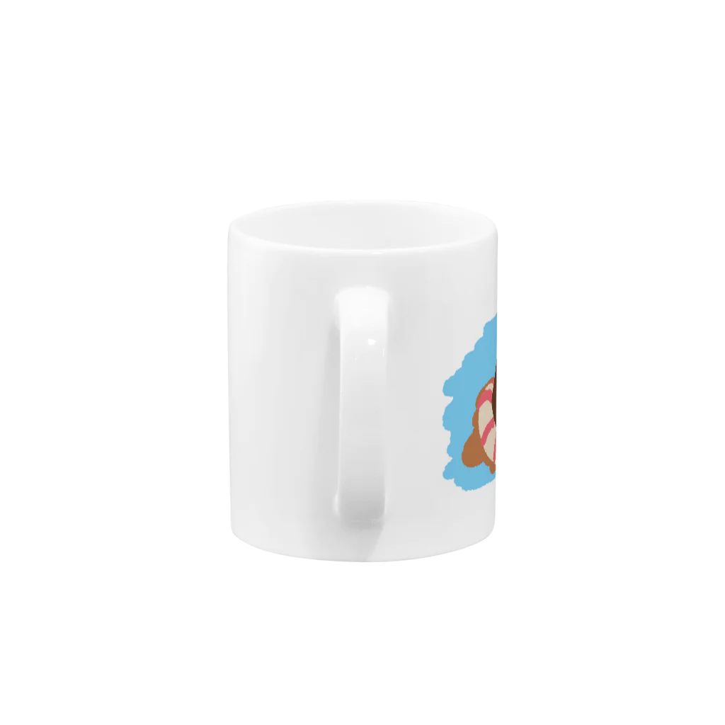 がわしょっぷのマメ君マグ Mug :handle