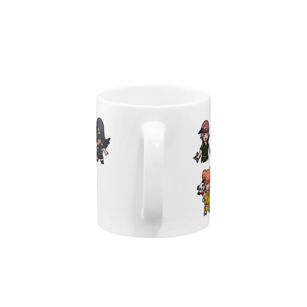 CHIKUSHOのCryptoNinja　マグカップ Mug :handle