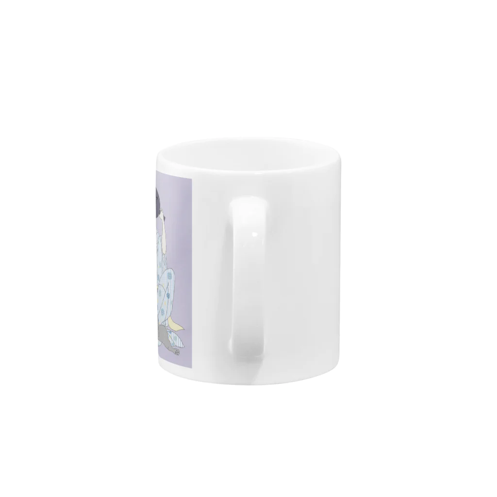 keeeeeep smilingのchill vibes Mug :handle