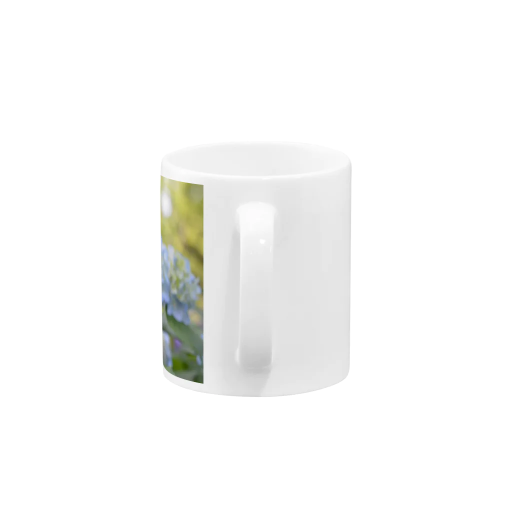 rumi0316の紫陽花 Mug :handle