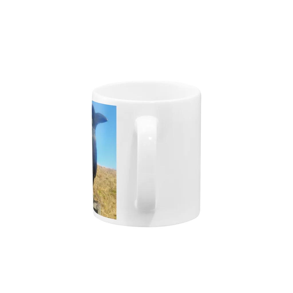 びーのいけてるカァーくん Mug :handle