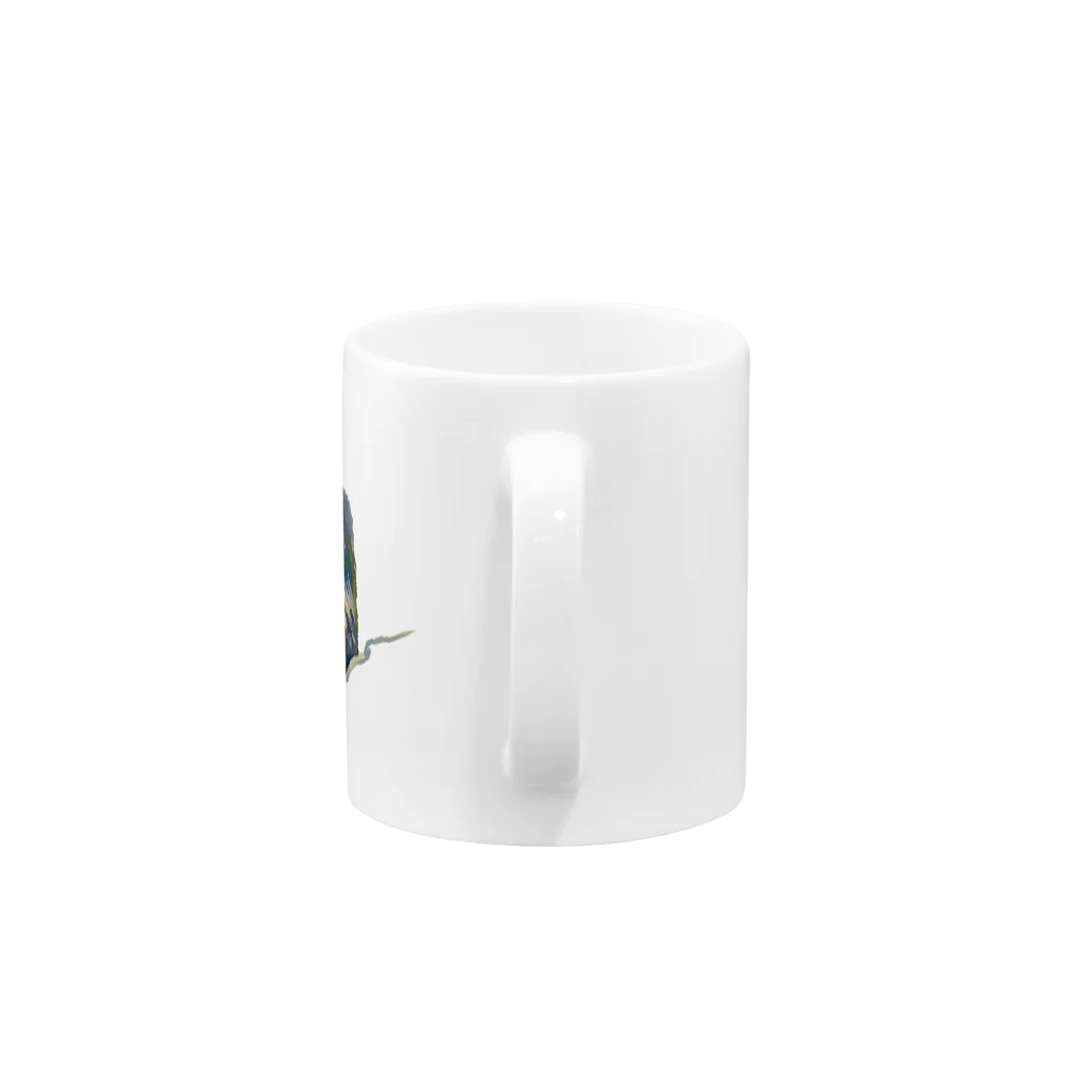 池田のニシローランドゴリラ Mug :handle