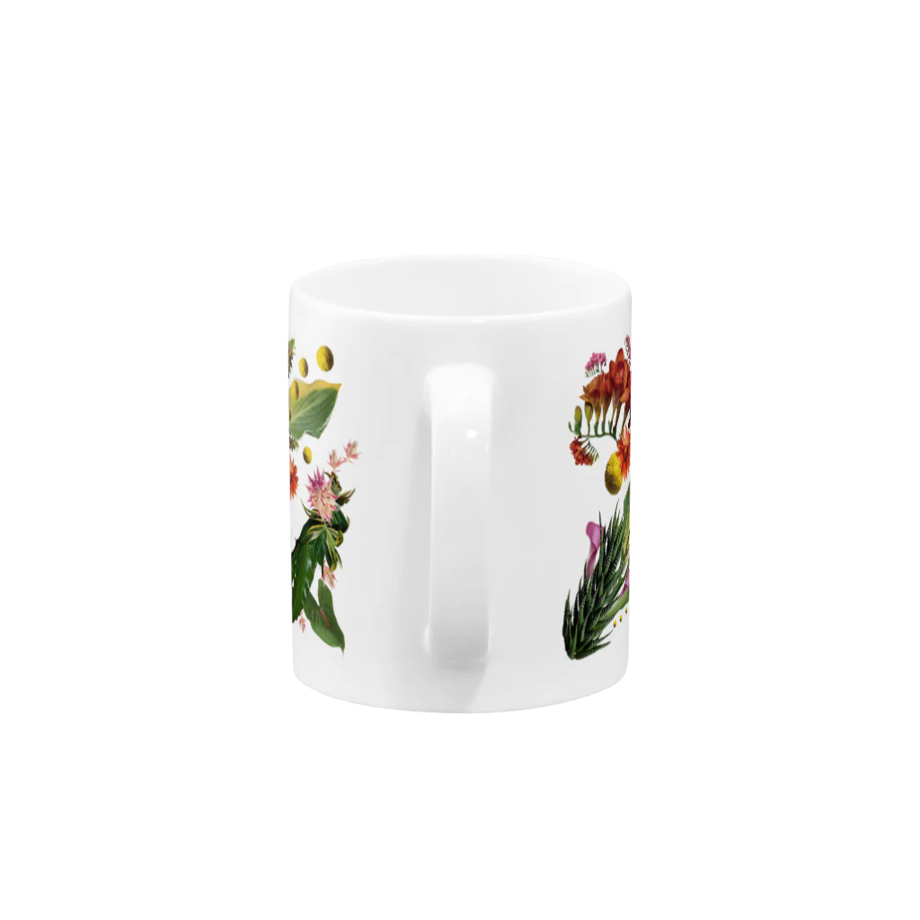 MIKITEEのflowers  Mug :handle