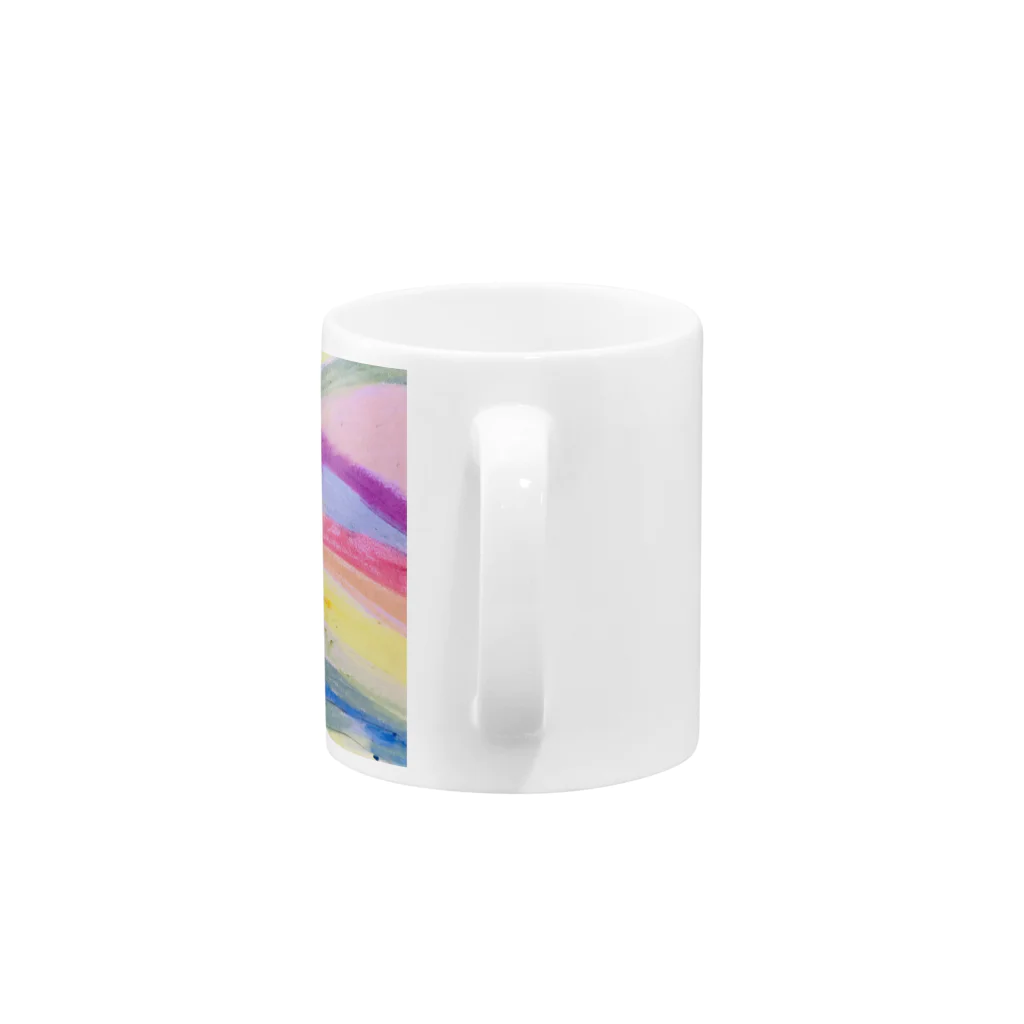 go80sのピーコックグリーンからす Mug :handle