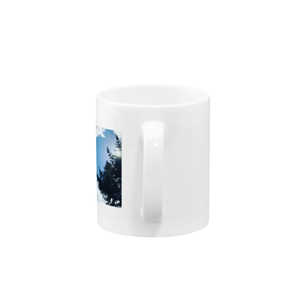 WONDERSHOPのfine weather Mug :handle