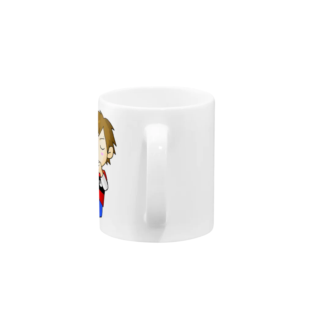 | ՞ټ՞)かおりんずらの信くん Mug :handle